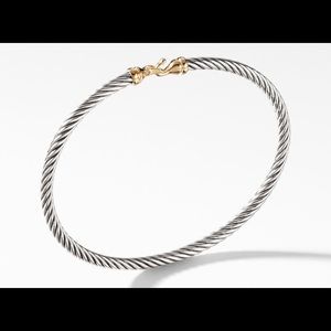 David Yurman Cable Buckle Bangle Bracelet